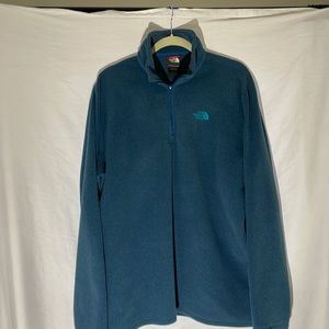 North Face 1/4 Fleece Zip XL